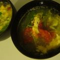 しろくまりん's cooksnap of when they made 水菜とトマトのスープ★.