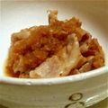 まなまなちょこ's cooksnap of when they made 豚ばら肉のおろしポン酢タレ焼き.