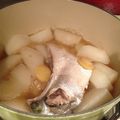 9no1's cooksnap of when they made アラを使ってぶり大根.