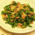miki☆T's cooksnap of when they made ゴーヤのペペロン+マヨサラダ.