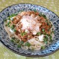 バカリャウ's cooksnap of when they made 納豆キムチうどん.
