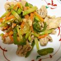 haru_natsu's cooksnap of when they made 豚肉とアスパラのにんにく&醤油炒め.