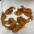 chaーki's cooksnap of when they made 電子レンジで簡単☆鶏皮パリパリせんべい☆.