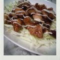 lxxlsweet's cooksnap of when they made キャベツ山盛り鶏の照り照りしょうが焼き★.