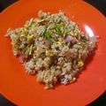 herooo's cooksnap of when they made ✿アスパラとベーコンのチャーハン✿.