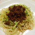 ayaakari's cooksnap of when they made 野菜といっしょに～♡肉みそ冷麺.