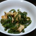 yuneko99's cooksnap of when they made カジキとピーマンのオイスター炒め.