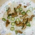 白いぐれーぷ's cooksnap of when they made オクラ入りひつまぶし.