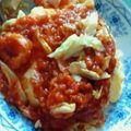 はな＠もういい齢's cooksnap of when they made 夕べの残りで☆とろ～りエビチリ天津丼.