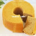 naru＊café's cooksnap of when they made メープルラテ✿ふわふわシフォンケーキ.