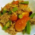 ななえ先生's cooksnap of when they made オクラと豚のピリ辛五香粉炒め.