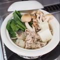 バカリャウ's cooksnap of when they made 小松菜と豚バラの基本の鍋.