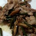 xxxhacoxxx's cooksnap of when they made 豚バラとにんにくの芽のスタミナ炒め.