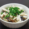 はなーぴー's cooksnap of when they made 焼き茄子とささみのさっぱり梅うどん.