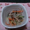 teeeeano's cooksnap of when they made もやし･胡瓜･残り野菜のナムル.