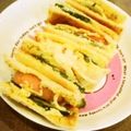yume2255's cooksnap of when they made ソーセージときゅうりのホットサンドイッチ.