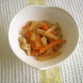 いぬのマフ's cooksnap of when they made たんざくザクザク☆大根の炒め煮.
