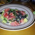 ねこパピュ's cooksnap of when they made アボ・ワカメのマヨぽんサラダ★昆布茶風味.