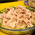 ○りんごママ○'s cooksnap of when they made さっぱり豚しゃぶの水菜ポン酢.