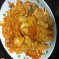 ちゃこれお's cooksnap of when they made パパっと簡単豚キムチ.