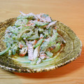 つちかな's cooksnap of when they made ゴーヤとカニカマの胡麻マヨ和え.