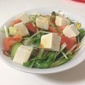 さなぽｎ's cooksnap of when they made 水菜と豆腐のサラダ.