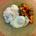 foxytakae's cooksnap of when they made 天下一品ガパオ★鶏肉パプリカのバジル炒め.