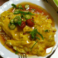 NAOagre's cooksnap of when they made ふわふわ山芋の和風オムライス.