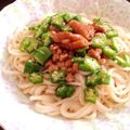 スーパーマン！'s cooksnap of when they made 納豆とオクラのネバネバ冷やしうどん.