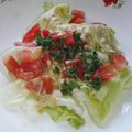 トムラウシ's cooksnap of when they made レタスのわさびマヨサラダ.