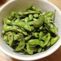 indigotic's cooksnap of when they made 手が止まらない！３分で台湾風枝豆炒め.
