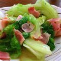 ゆず畑's cooksnap of when they made お弁当に♪ベーコンレタスのさっぱり炒め.
