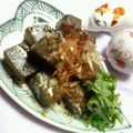 キョク's cooksnap of when they made こんにゃくのウスター煮.
