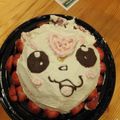 ミミポンタ's cooksnap of when they made プリキュア！ハミィのキャラケーキ☆.