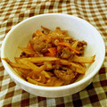 てっちとみぃこ's cooksnap of when they made 味付け簡単☆焼肉のたれできんぴらごぼう.
