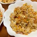 Ktwinkle's cooksnap of when they made 夏休み朝にらくらく♪栄養満点チャーハン.