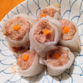 おかかババロア's cooksnap of when they made 大根皮のシュウマイ.