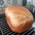 hrhp's cooksnap of when they made HB薄力粉100%ローズマリー香る食パン.