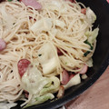 こはる太郎's cooksnap of when they made 簡単！キャベツとウインナーのパスタ.