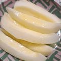 うーさき's cooksnap of when they made ★マクワウリを甘くする切り方とジュース.