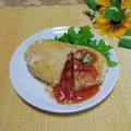 クックI7I5L1☆'s cooksnap of when they made 蒸篭でおひとり様オムライス.