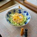 キンプリ's cooksnap of when they made 千切りキャベツと卵のホットサラダ.