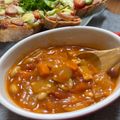 みるくクロワッサン's cooksnap of when they made トマト缶で煮ました☆チキン＆大豆.