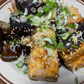 ぴんくぺっぱ's cooksnap of when they made 茄子と厚揚げの甘辛炒め.