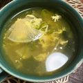 蜂蜜きなこ's cooksnap of when they made 簡単ピーマンとふわふわ卵の中華野菜スープ.