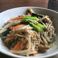 しろmi's cooksnap of when they made 簡単！ミンチともやしのオイスター醤油炒め.