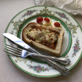 Ruriluru's cooksnap of when they made 残りのカレーでカフェ風トースト.