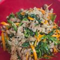 ゆるмαмα's cooksnap of when they made ほうれん草のひき肉和え.