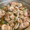やよい・M's cooksnap of when they made 【簡単】❀炊飯器におまかせ☆えびピラフ❀.
