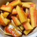 kacyan1's cooksnap of when they made スイカの皮は捨てないで！中華風お漬物♪.